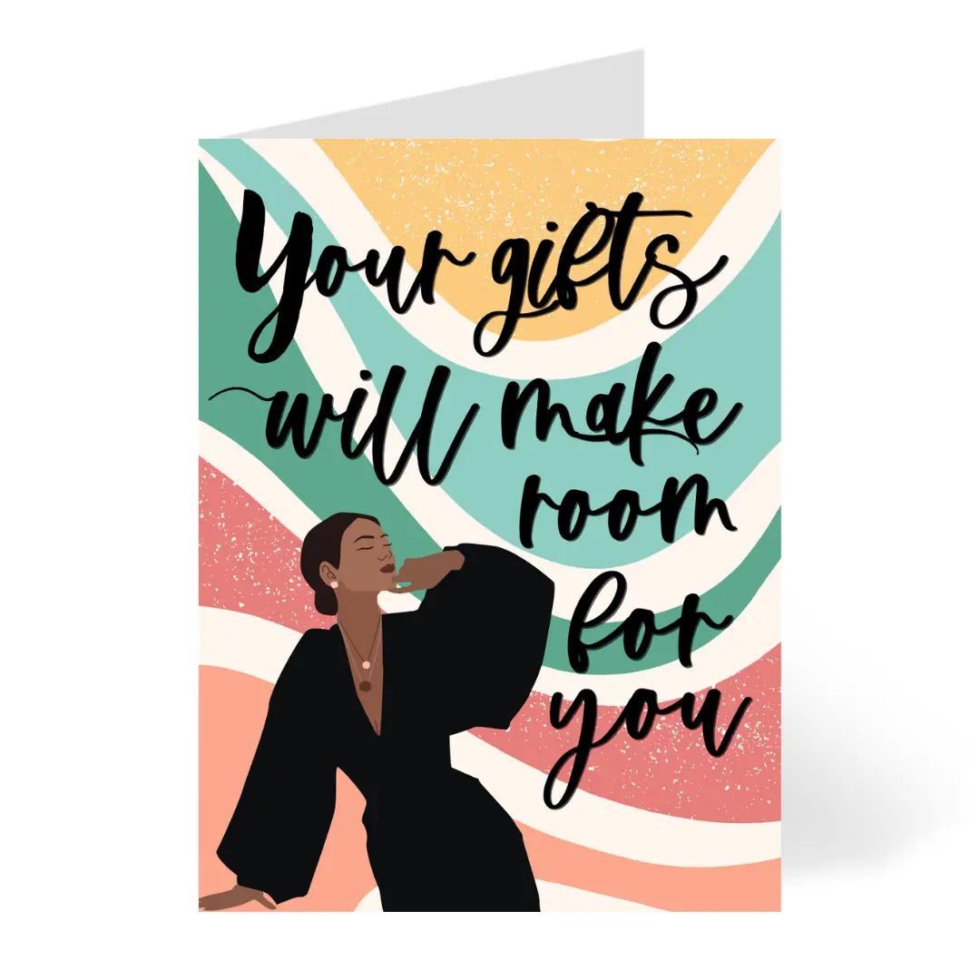 Your Gifts Motivational Card